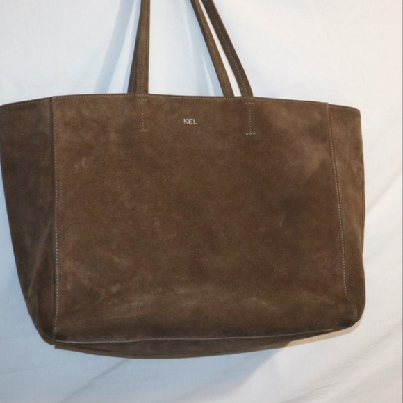 Mark & Graham Handbags - Mark and Graham soft brown suede tote